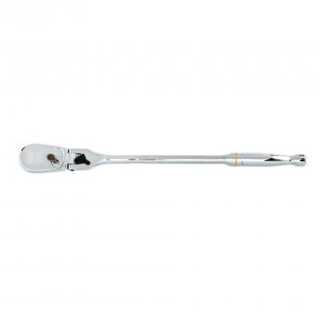 Apex Tool Group Gearwrench® 90 Tooth Locking Flex Head Teardrop Ratchet with 1/2" Drive Tang, 17"L 81362T
